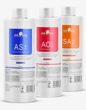 Hydrafacial Aqua Peeling Trio - AS1, SA2, AO3 - UAE